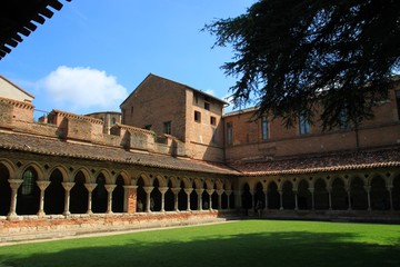 Le cloître de l'Abbaye Saint-Pierre de Moissac