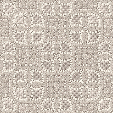 Old lace texture, vintage seamless pattern