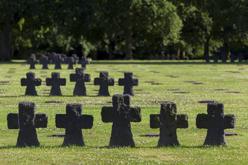German cemetery, La Cambe, Normandy, France