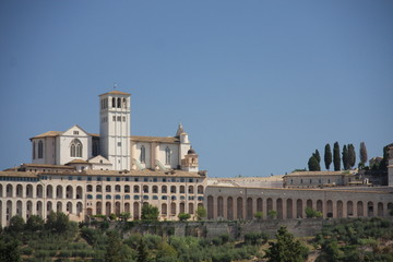 Obraz premium Ombrie Umbria Assise Assisi Italie saint François Franciscain