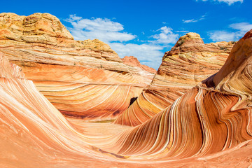 The Wave, Arizona rocky desert
