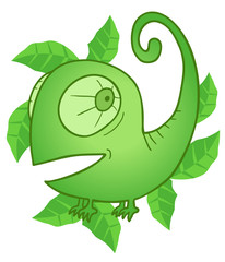Mint chameleon