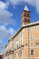 Fototapeta na wymiar Rzym, Włochy - Santa Maria Maggiore