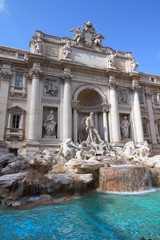 Rome landmark - Trevi Fountain