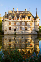 Fototapeta na wymiar Azay-le-Rideau chateau, France