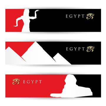 Egypt banners