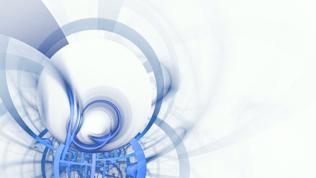 Ringe und Kreise auf wei&szlig;em Hintergrund