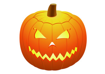 Citrouille d'halloween