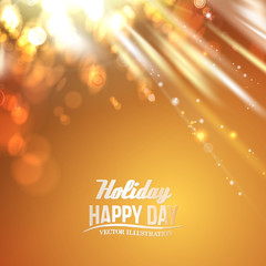 Orange light abstract background.