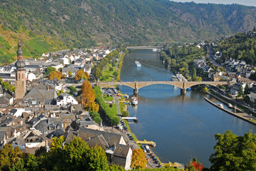 Blick von de Reichsburg