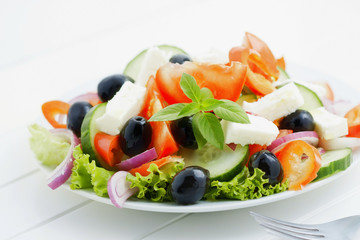 Sommerlicher Salat