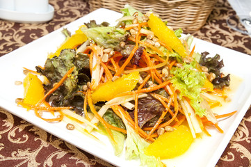 salad of fruit and vegetables