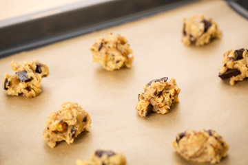 Making Chocolate Chip Cookies