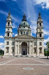 Fototapeta na wymiar Saint Stephen Basilica in Budapest, Hungary