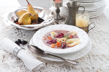 Czernina  is a Polish soup
