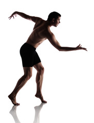 Obraz premium Adult male dancer