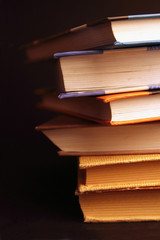 stack of books