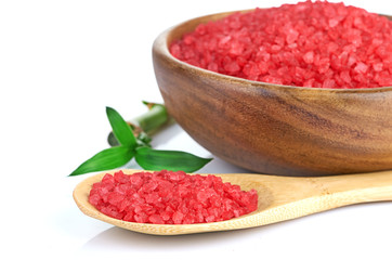 spa concept over white with sample text