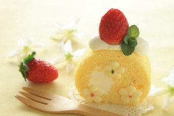 ロールケーキ・カット