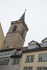Fototapeta premium Kirchturm in Erfurt