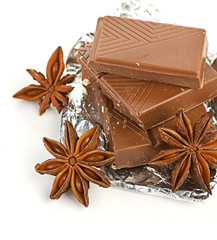 chocolate,nuts and spice