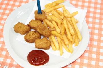 nuggets de volaille