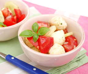 Tomaten mit Mozarelle