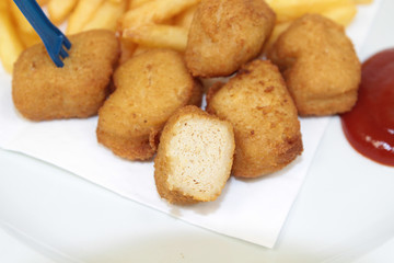 nuggets de volaille