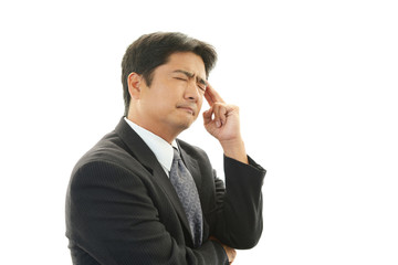 疲れたビジネスマン