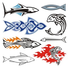 Obraz premium Fish design
