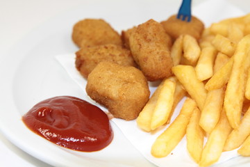 nuggets de volaille