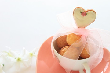 プチシューとクッキー