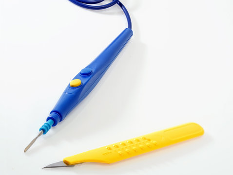 scalpel, and modern electric cautery