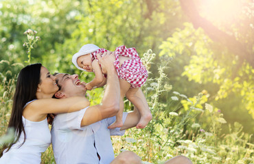 Obraz premium Happy family
