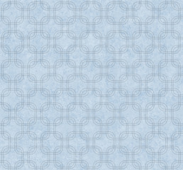 Blue Interlaced Squares Textured Fabric Background