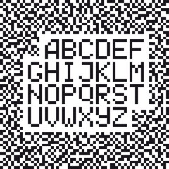 Monochrome Alphabet