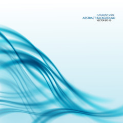 Obraz premium Jasne niebieskie tło