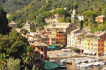 sulla strada per Portofino, Liguria, Italia