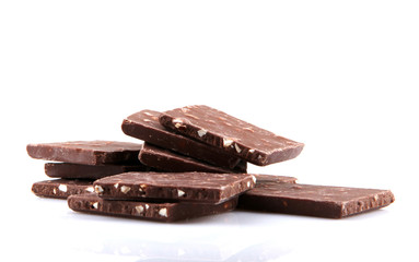 Chocolate Dessert Pieces Sweet Food