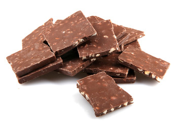Chocolate Dessert Pieces Sweet Food