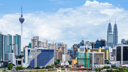 Obraz premium Miasto Kuala Lumpur