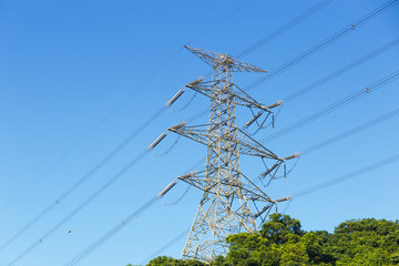 Power distribution tower
