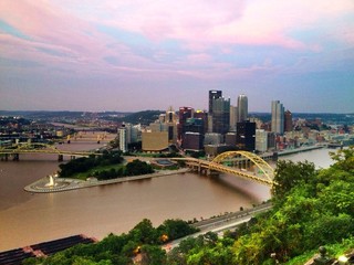 Pittsburgh Skyline at Dusk