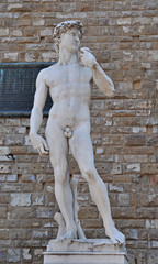 Obraz premium David in Florenz