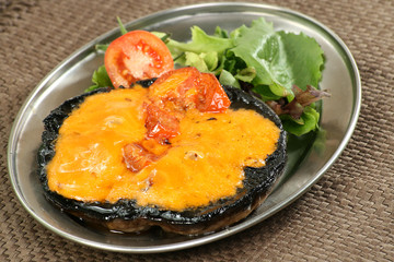 mushroom and cheese