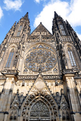 Fototapeta premium St. Vitus Cathedral, Prague, Czech Republic, Europe