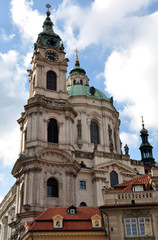 Fototapeta na wymiar Kościół św Mikołaja w Pradze, Republika Czeska, Europa