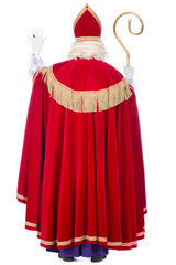 Sinterklaas from the back