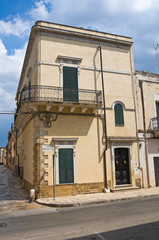 Alleyway. Mesagne. Puglia. Italy.