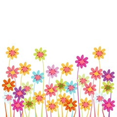 colorful flower background
